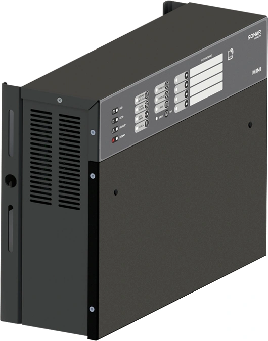 Прибор управления оповещением Rubezh Sonar SMPM-100 настенный 100Вт черный (RBZ-380166)
