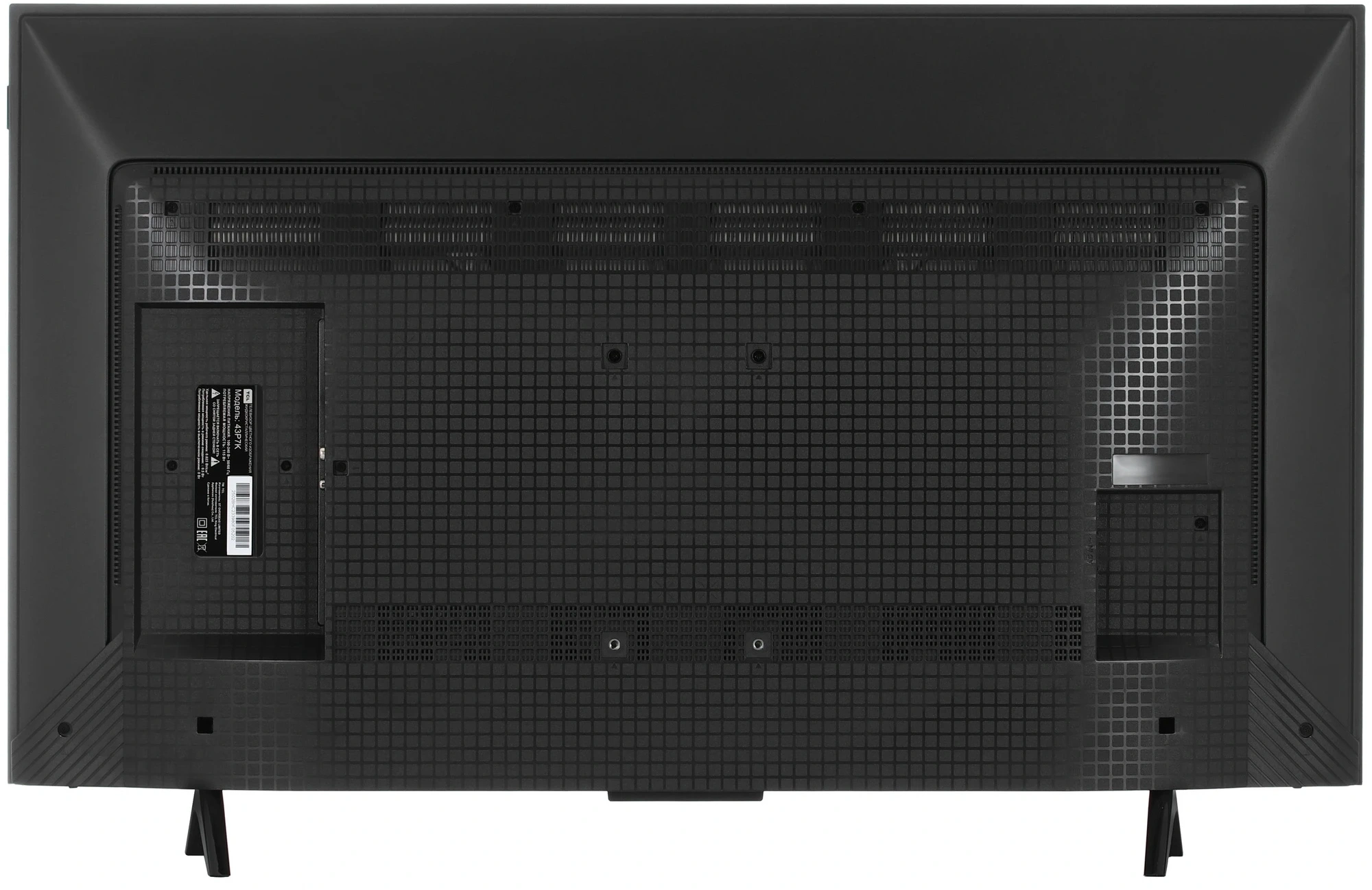 Телевизор QLED TCL 43" 43P7K-UZ черный 4K Ultra HD 60Hz DVB-T DVB-T2 DVB-C DVB-S DVB-S2 USB WiFi Smart TV