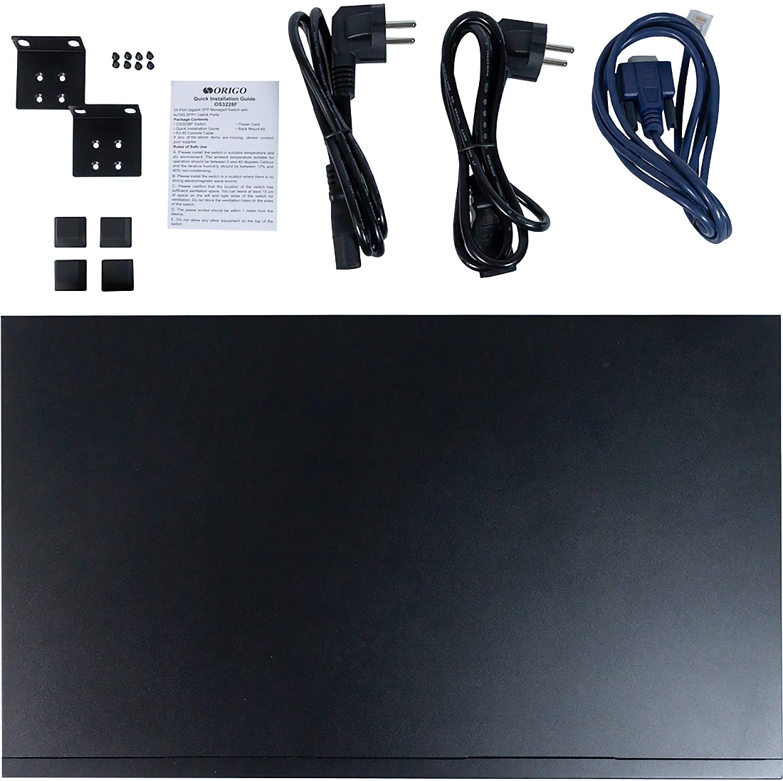 Коммутатор Origo OS3228F OS3228F/A1A (L3) 24x1Гбит/с 4x10Гбит/с 24SFP 4SFP+ управляемый
