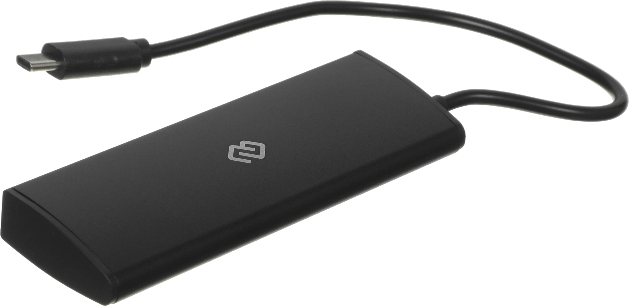 Разветвитель USB-C Digma HUB-4U2.0-UC-B 4порт. черный