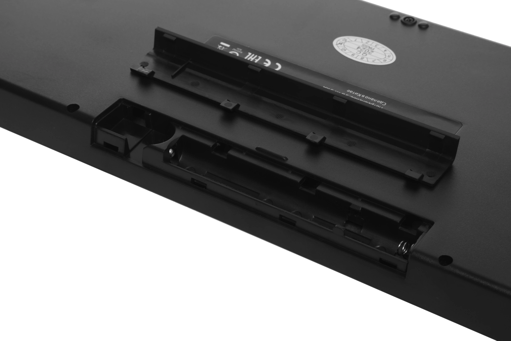 Клавиатура Acer OKR010 черный USB беспроводная slim Multimedia (ZL.KBDEE.003)