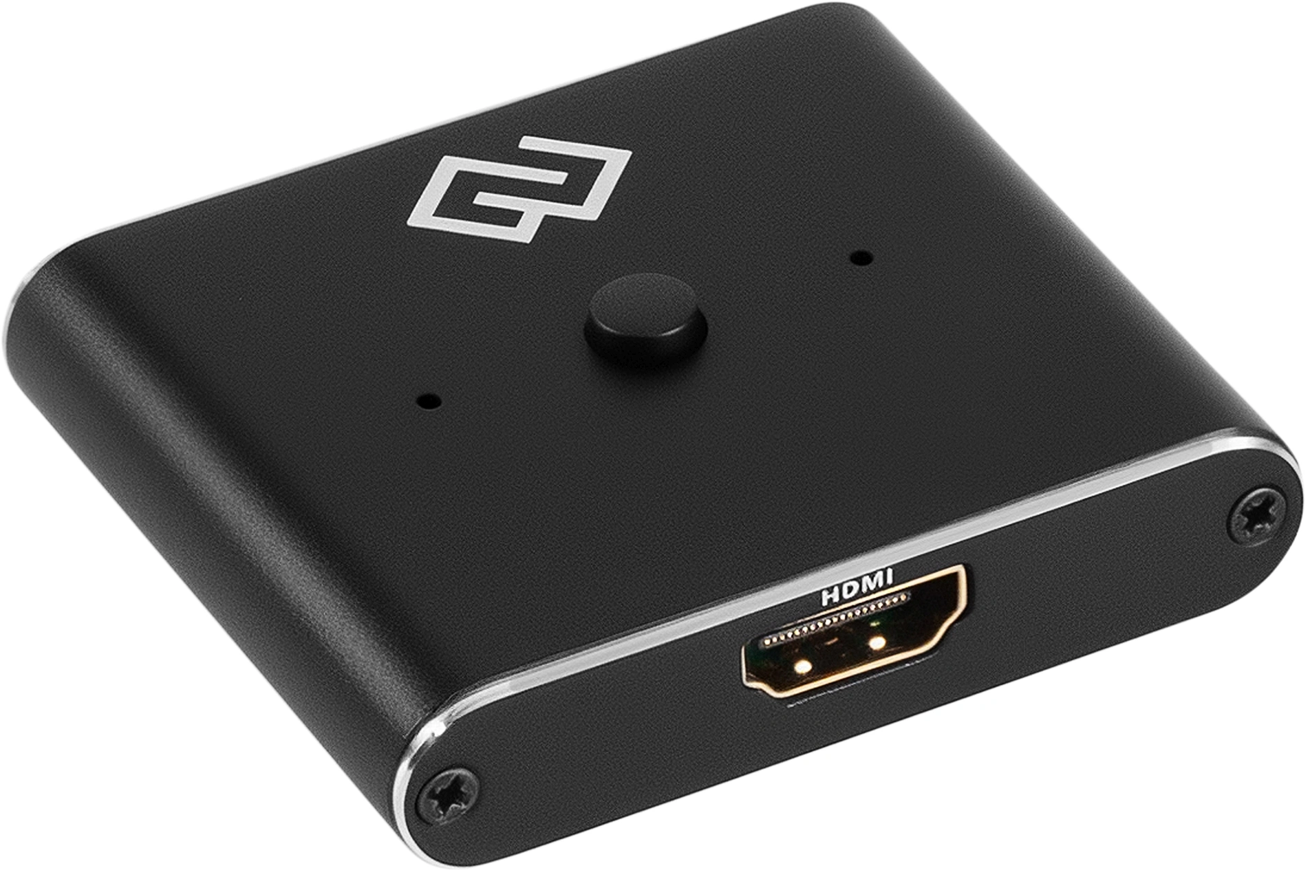 Переключатель аудио-видео Digma HDMI (f)/HDMI (f)/HDMI (f) черный (D-HSW-V2.0X2)