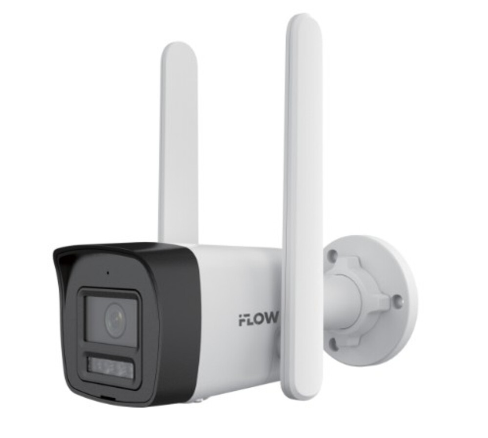 F-IC-1142CM(4G/A)(2.8mm) - 4Мп уличная цилиндрическая IP-камера с гибридной Smart-подсветкой, обнаружением движения 2.0, встроенным микрофоном/динамиком и 4G модулем