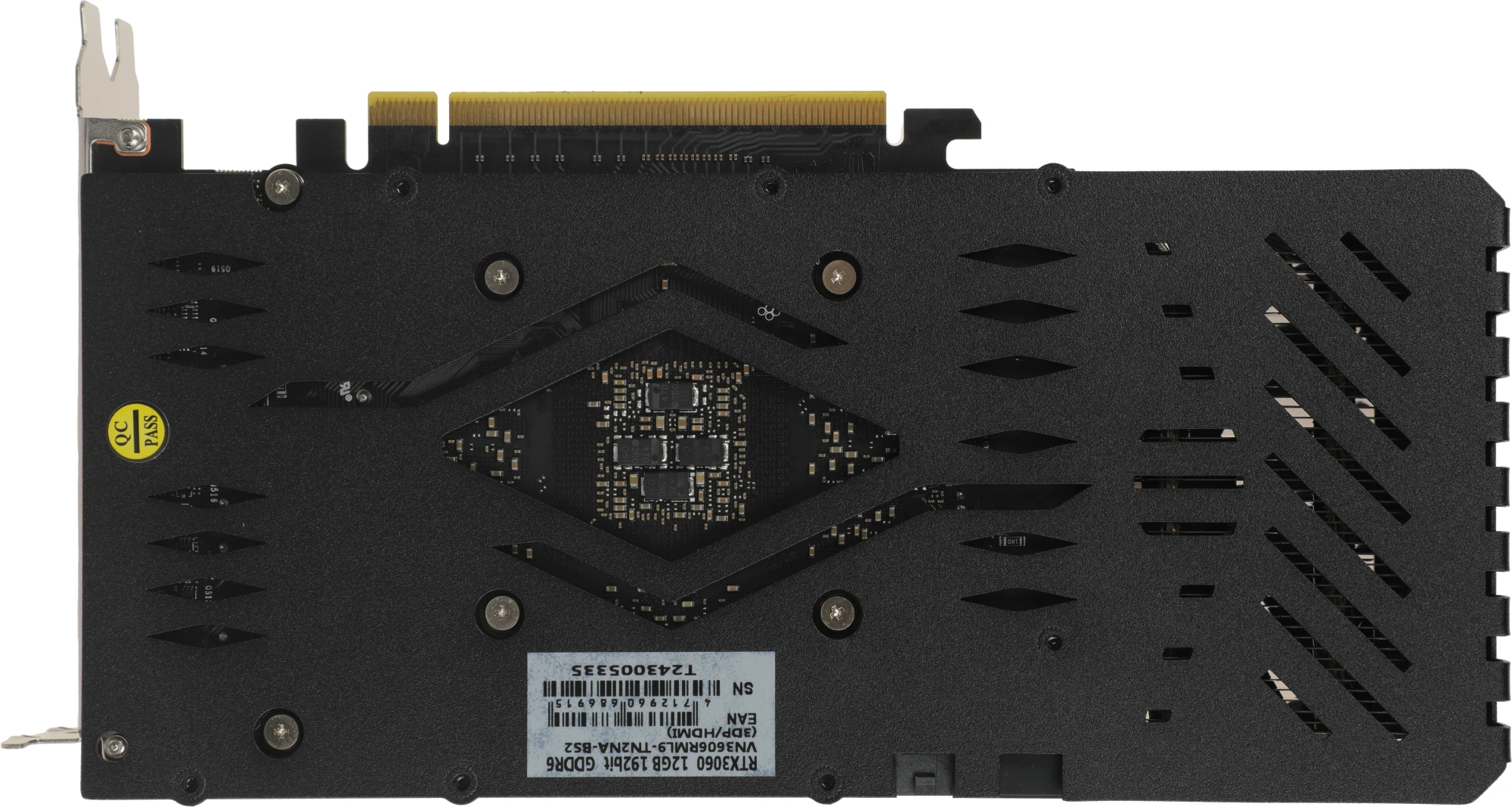 Видеокарта Biostar PCI-E 4.0 RTX3060-12GB NVIDIA GeForce RTX 3060 12Gb 192bit GDDR6 1320/15000 HDMIx1 DPx3 HDCP Ret