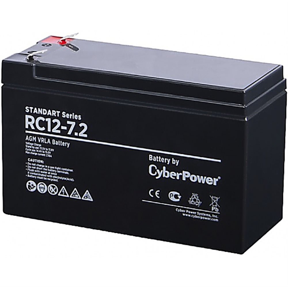 Аккумуляторная батарея CyberPower RC 12-7.2 / 12 В 7,2 Ач