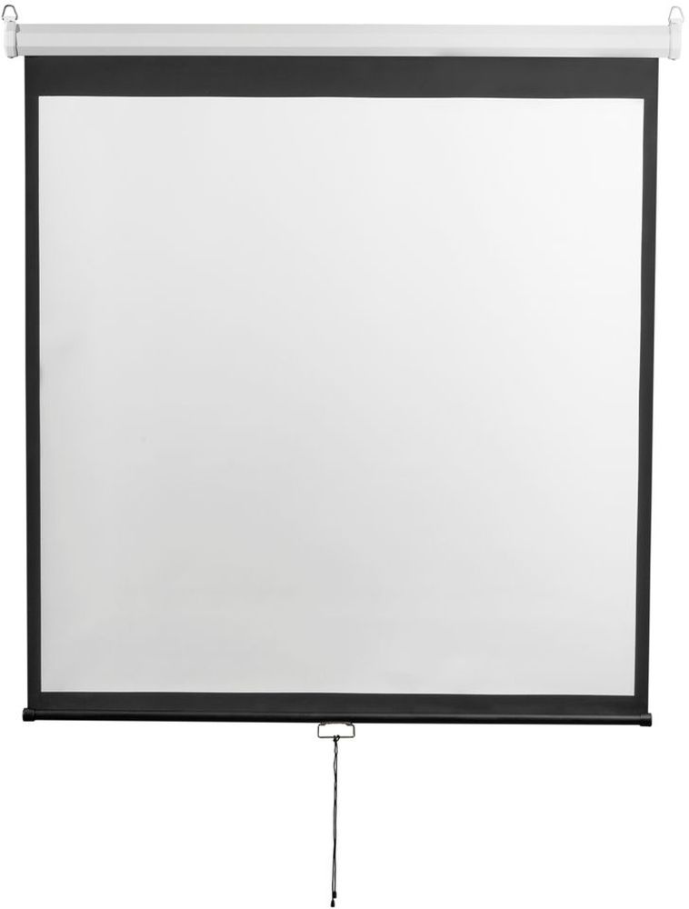 Экран Digis 112" 200x200см Optimal-D DSOD-1105 1:1 настенно-потолочный рулонный
