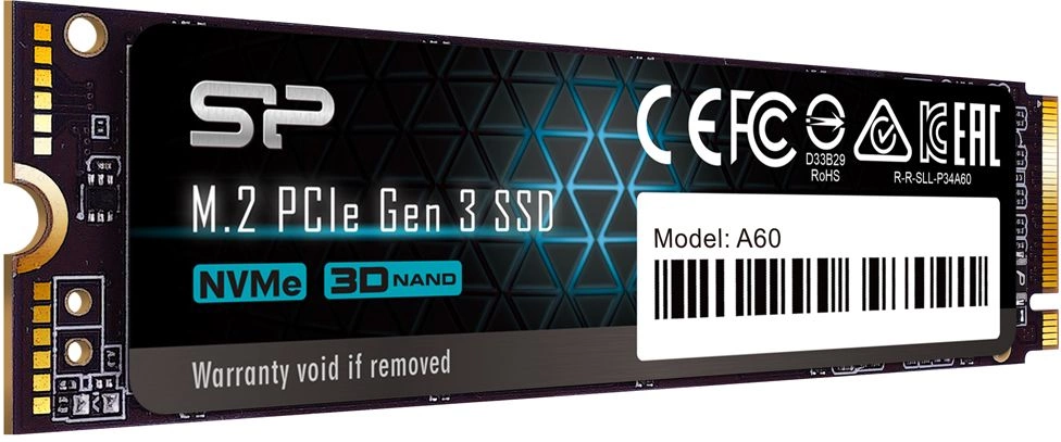 Накопитель SSD Silicon Power PCIe 3.0 x4 2TB SP002TBP34A60M28 M-Series M.2 2280