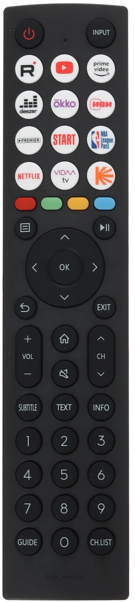 Телевизор LED Hisense 40" 40A4N Frameless черный FULL HD 60Hz DVB-T2 DVB-C DVB-S2 USB WiFi Smart TV (RUS)