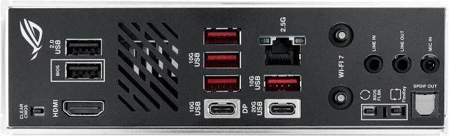 Материнская плата Asus ROG STRIX B850-I GAMING WIFI Socket AM5 AMD B850 2xDDR5 mini-ITX AC`97 8ch(7.1) 2.5Gg RAID+HDMI