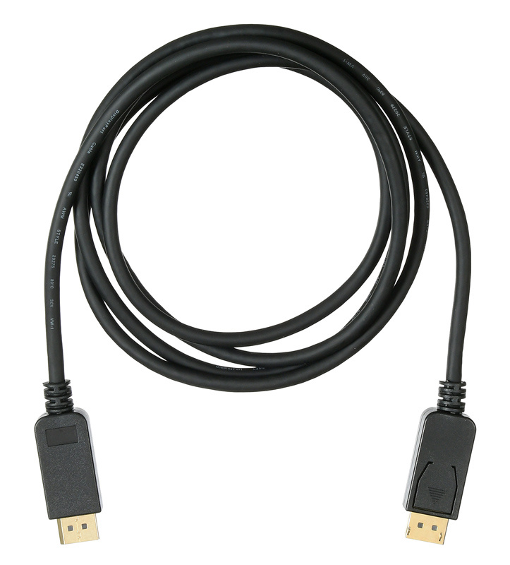Кабель аудио-видео Buro V.1.2 DisplayPort (m)/DisplayPort (m) 2м. позолоч.конт. черный (BHP DPP_1.2-2)
