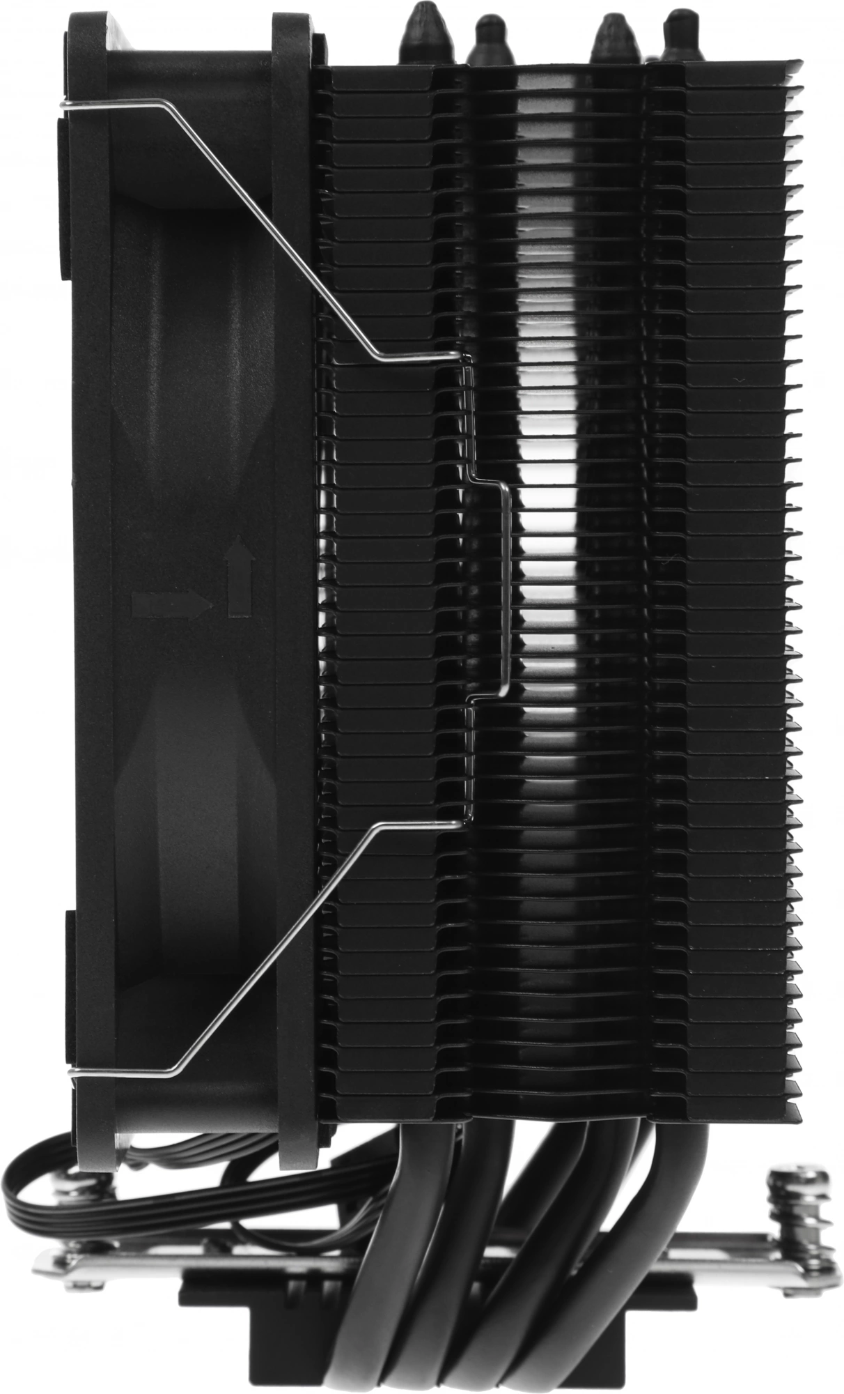 Устройство охлаждения(кулер) Оклик OG-CPC180FRGB-PWM1 RGB Soc-AM5/AM4/1200/1700/1851 черный 4-pin 20dB Al+Cu 180W 820gr Ret