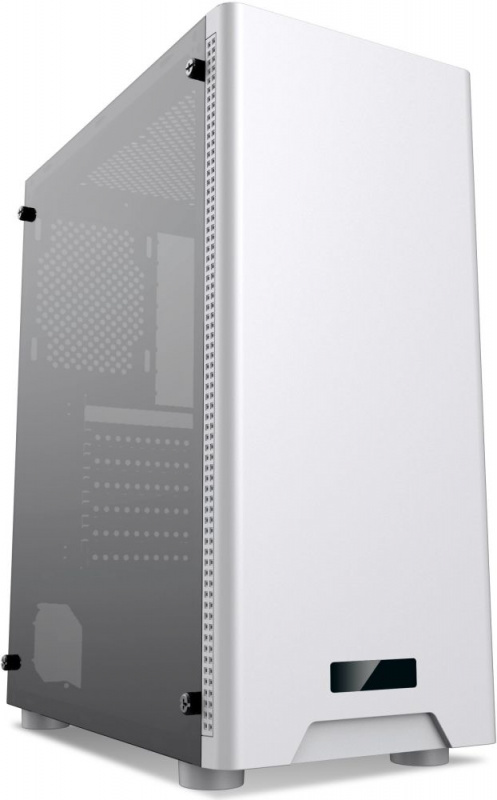 Корпус Formula CL-3301W TG белый без БП ATX 7x120mm 2xUSB2.0 1xUSB3.0 audio bott PSU