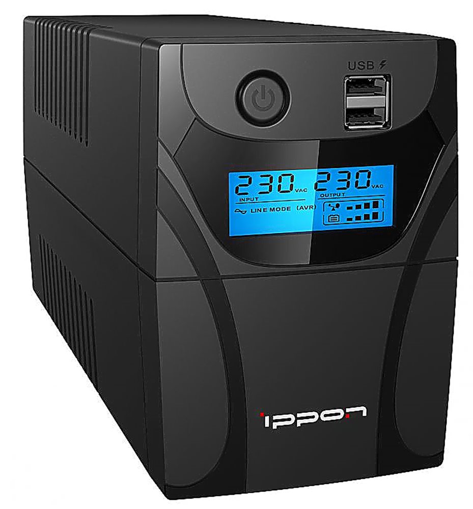 Источник бесперебойного питания Ippon Back Power Pro II Euro 650 360Вт 650ВА черный (арт:1005511)