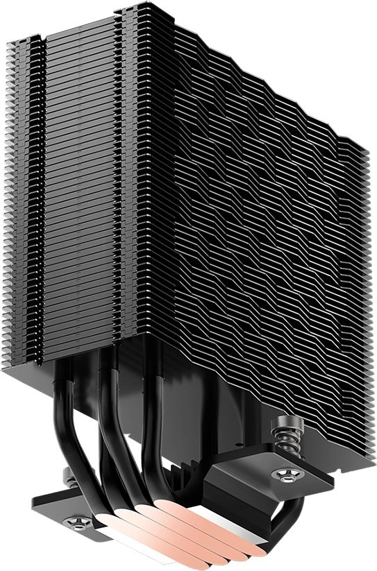 Устройство охлаждения(кулер) PcCooler RZ400 V2 Soc-AM5/AM4/1200/1700/1851 черный 4-pin 32dB Al+Cu 245W Ret (RZ400V2-BKNWNX-GL)