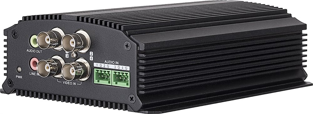 DS-6704HUHI - Декодер Hikvision. Видеосжатие H.265+/H.265/H.264+/H.264/MJPEG, видеовход: 4 канала (BNC), аудиосжатие: G.711u, аудиовход: 4 канала RCA (2.0 Vp-p, 1kΩ), двусторонний аудиовход: 1 канал RCA (2.0 Vp-p, 1kΩ), аудиовыход: 1 канал RCA (линейный, 