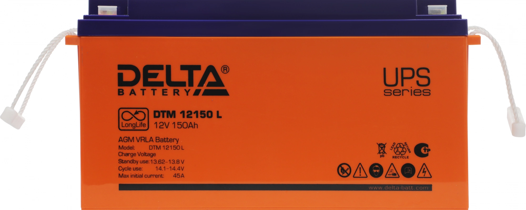 Батарея для ИБП Delta DTM 12150 L 12В 150Ач