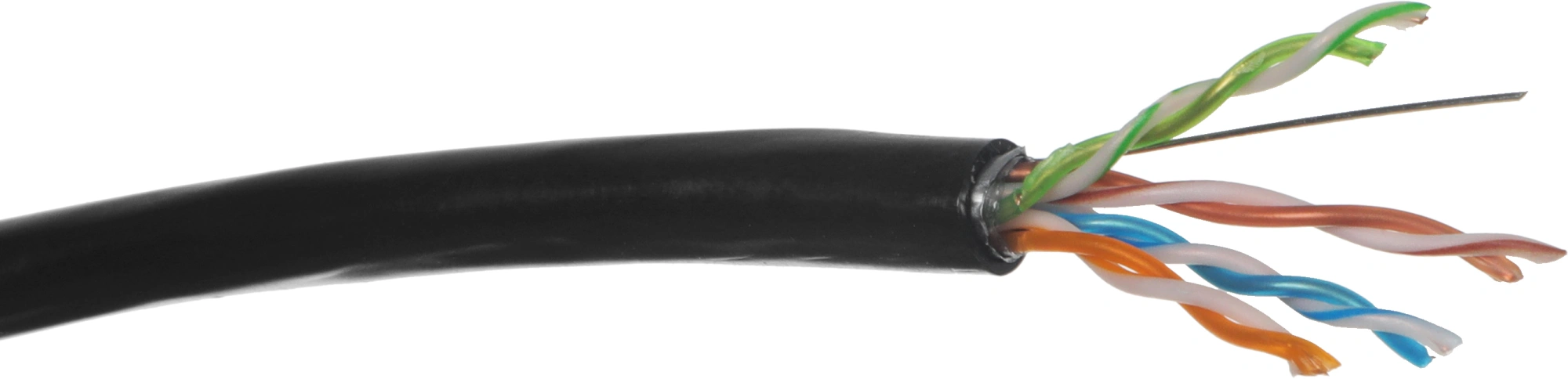 Кабель информационный PROconnect 01-0154 кат.5E FTP 4 пары 24AWG PE внешний 305м черный