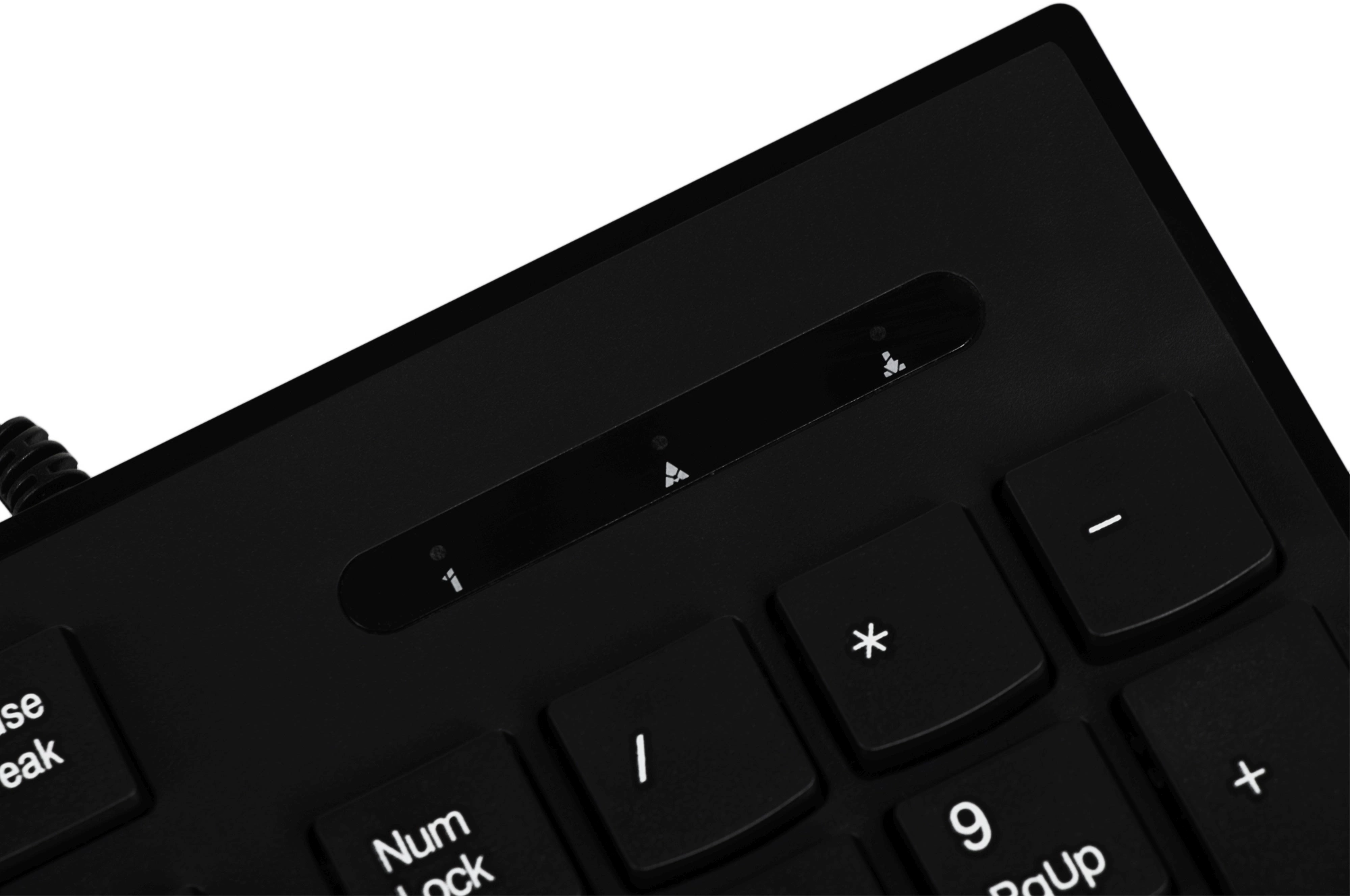 Клавиатура Оклик 505M черный USB slim (1196544)