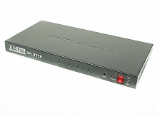 D-Hi1081 - Разветвитель сигнала OSNOVO HDMI (1вх./8вых.). Максимальное разрешение 4K2K(30Гц). Поддержка 3D и HDCP. Скорость передачи данных до 10,2Гбит/с.Вх.- HDMI(A)/Роз.2,1х5мм(DC5V). Вых.- HDMI(A)x8.