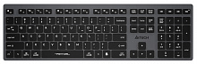 Клавиатура A4Tech FBX50C черный USB беспроводная BT/Radio slim Multimedia (FBX50C GREY)