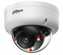 DH-IPC-HDBW1839E1P-A-IL-0360B-S6 - Уличная купольная IP-видеокамера с ИК-подсветкой до 30м и LED-подсветкой до 30м