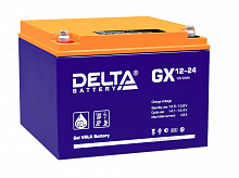 Аккумуляторная батарея Delta GX 12-24 (12V / 24Ah)