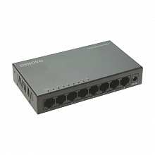 SW-8F - Неуправляемый коммутатор Fast Ethernet на 8 портов. Порты: 8 x FE (10/100Base-TX). Auto MDI/MDIX Встроенная грозозащита 2кВ. В комплекте БП DC12V(1A). Размеры (ШхВхГ): 138 x 25 x 78мм. Рабочая температура: 0...+40 гр. С, OSNOVO