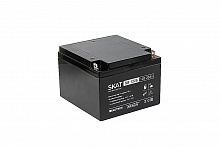 2537 SKAT SB 1226 АКБ свинцово-кислотная тип AGM 12V 26Ач Iзар.7,8А, клеммы под болт М6