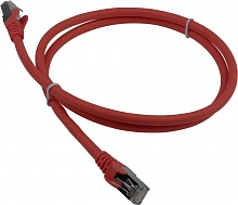 Патч-корд Lanmaster LAN-PC45/S6A-0.5-RD S/FTP RJ-45 вил.-вилка RJ-45 кат.6A 0.5м красный LSZH