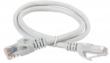 PC01-C6UL-1M - ITK Коммутационный шнур (патч-корд) кат.6 UTP LSZH 1м серый