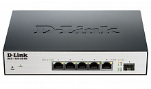 DGS-1100-06/ME/A1B Управляемый L2 коммутатор с 5 портами 10/100/1000Base-T и 1 портом 100/1000Base-X SFP