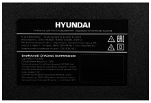 Телевизор LED Hyundai 40" H-LED40BS5003 Яндекс.ТВ Frameless черный FULL HD 60Hz DVB-T DVB-T2 DVB-C DVB-S DVB-S2 USB WiFi Smart TV