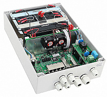 PSW-2G 4F UPS - Уличный гигабитный управляемый 4 портовый коммутатор Tfortis с РоЕ и бесперебойным питанием; 2х1000Base-X SFP, 4х10/100Base-Tx RJ-45 с РоЕ по 15.4 Вт; Суммарно 50 Вт; 4 Аккумулятора 2.2 А/ч (178х35х61 мм)