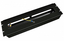 Cabeus PS-3U-BK - Корпус с DIN-рейкой на 22 места, 19 дюймов, 3 юнита, цвет черный (RAL 9004)