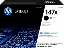 Картридж лазерный HP 147A W1470A черный бар.в компл. (10500стр.) для HP LaserJet M610dn