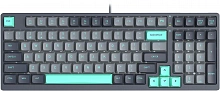 Клавиатура A4Tech FS300 механическая черный/серый USB for gamer LED (FS300 PANDA ROCK) кабель 1.8м