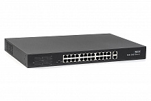 SKAT PoE-24E-2G v.2 коммутатор PoE Plus, мощность 250Вт, порты: 24хEthernet (10/100 Мбит/с), 2хUplink (10/100/1000 Мбит/с) (4077)