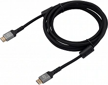 Кабель аудио-видео Digma HDMI (m)/HDMI (m) 3м. феррит.кольца позолоч.конт. черный (D-HDMI-2FF-V2.1-3M)