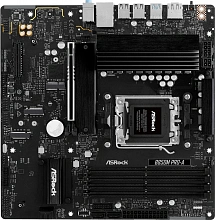 Материнская плата Asrock B850M PRO-A Socket AM5 AMD B850 4xDDR5 mATX AC`97 8ch(7.1) 2.5Gg RAID+HDMI+DP