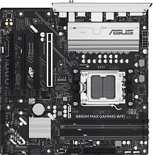 Материнская плата Asus B850M MAX GAMING WIFI Socket AM5 AMD B850 4xDDR5 mATX AC`97 8ch(7.1) GbLAN RAID+HDMI+DP