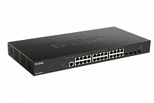 DXS-1210-28T/A1A PROJ Настраиваемый L2+ коммутатор D-Link с 24 портами 10GBase-T и 4 портами 25GBase-X SFP28