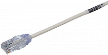 Патч-корд Panduit UTPSPL5MY UTP RJ-45 вил.-вилка RJ-45 кат.6 5м белый LSZH