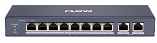F-SW-EU410POE-V/L - неуправляемый коммутатор Value СЕРИЯ(100M, PoE) 8 RJ45 100M PoE с грозозащитой 6кВ, iFLOW