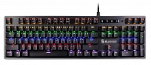 Клавиатура A4Tech B760 механическая серый USB Multimedia for gamer LED (B760 GREY (BLACK SWITCH)) кабель 1.8м