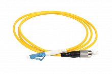 FPC09-FCU-LCU-C1L-1M - Оптический коммутационный переходной шнур (патч-корд), SM, 9/125 (OS2), FC/UPC-LC/UPC, (Simplex), 1м, ITK