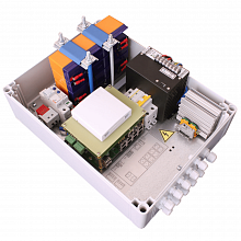 SW-80802/WLU - Уличный управляемый (L2+) PoE коммутатор на 10 портов с термостабилизацией и резервным питанием (АКБ - 2Ач). Порты: 8 x GE (10/100/1000Base-T) с PoE (до 30W) + 2 x GE SFP (1000Base-X). Соответствует стандартам PoE IEEE 802.3af/at