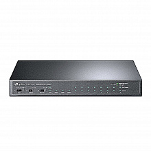 TL-SL1311MP - Настольный коммутатор TP-Link на 8 PoE+ портов 10/100 Мбит/с + 2 Gb RJ45 + 1 Gb SFP uplinks, PoE 124W.