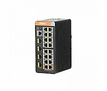 Промышленный коммутатор Dahua DH-PFS4420-16GT-DP, 20-портовый гигабитный промышленный коммутатор с 16 портами PoE