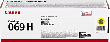Картридж лазерный Canon 069HY 5095C002/004 желтый бар.в компл. (5500стр.) для Canon MF752Cdw/754Cdw, LBP673Cdw