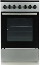 Плита Электрическая Gorenje GEC5B41SG серый стеклокерамика (без крышки)